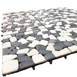 Dalles de terrasse en pierre naturelle de haute qualité, installation en DIY, design moderne pour extérieur, sous-sol, finition lisse, 12 mm, fabriqué au Vietnam - Product Image 1