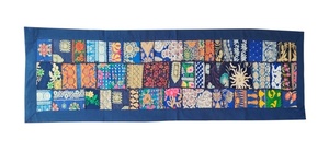 Tapiz Indio para Colgar en la Pared, Tapiz Bohemio Vintage de Retazos de Sari, Cortina Decorativa para Pared, Fondo Artístico al Mejor Precio - Product Image 2