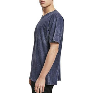 เสื้อยืดซักกรดสำหรับผู้ชายขนาดใหญ่พิเศษพร้อมโลโก้ออกแบบได้ตามต้องการ - Product Image 4