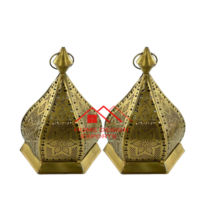 Lanterne en métal à décor de table très vendue Lanterne en métal au design de luxe au prix de gros - Product Image 1