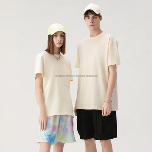 Venta caliente Camisetas lisas Unisex 220gsm Camiseta de algodón de manga corta Impresión personalizada - Product Image 1