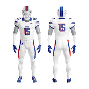 Uniforme de Fútbol Americano Masculino de Alta Calidad para Entrenamiento de Equipo, Transpirable, Ligero, Personalizado, con Estampado Corto - Product Image 4