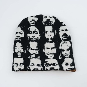 Bonnet en tricot à motif personnalisé avec logo personnalisé brodé pour l'hiver Chapeaux classiques Bonnet à manchette Bonnet quotidien - Product Image 5