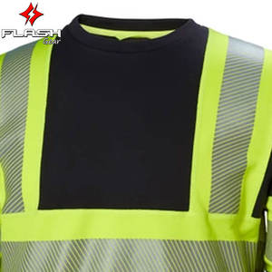 Ropa DE TRABAJO Construcción Seguridad Color naranja Ropa DE SEGURIDAD cómoda Poliéster Sudadera de manga completa al por mayor - Product Image 6