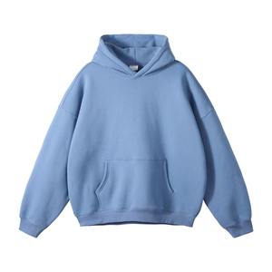 High Quality Heavy 100% Cotton Pullover Hoodies Custom Logo Oversize Blank Plain <b>Soft</b> Fleece Unisex Custom <b>Hoodie</b> for Men - Product Image 3