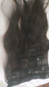 Meilleure qualité 30 pouces perruque de vague naturelle indienne brute Remy saine douce extensions de cheveux noirs modèle de corps de haute qualité - Product Image 4