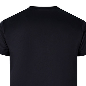 OEM Plus Size Men's Sporty <b>Shirts</b> Custom Logo <b>100</b>% <b>Polyester</b> Solid Design Knitted Fabric - Product Image 5
