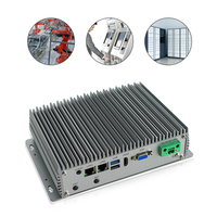Mini PC Industriel Personnalisé Économique avec Processeur J1900, 4 Ports Ethernet LAN, Prise en Charge RS232 et Activation Automatique