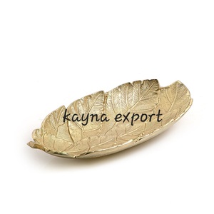 PLATO CON ACABADO DE ORO DECORATIVO DE FANTASÍA FRUTERO Y CUENCOS DE CHOCOLATE DE CARAMELOS CUENTA DE DECORACIÓN PARA BODAS Y FIESTAS DE CUMPLEAÑOS - Product Image 6