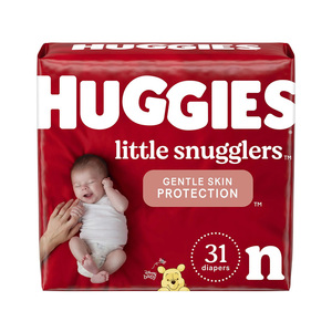 Couches pour bébé Huggies Little Snugglers, taille 3, 136 ct - Product Image 6