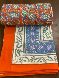 Ấn độ cotton bedsheets 100% cotton Vua Kích thước bộ đồ giường đặt sang trọng đôi tấm ga trải giường với gối bao gồm nhà dệt may giường sheeet - Product Image 2