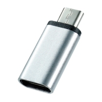 Adaptateur USB C vers IOS, USB C vers Micro, USB C vers Mini pour iPhone 12/11/X/8/7 iPad Air Mini prend en charge la charge rapide et la synchronisation des données