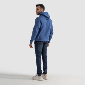 Top Quality Customize Hoodies 380Gsm Thick Winter Heavyweight Cotton <b>Fleece</b> Drop Shoulder Loose Pullover <b>Hoodie</b> For <b>Men</b> - Product Image 5