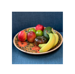 Juegos de cuencos para servir de madera e impresos de Acacia, cuenco redondo para sopa de masa de frutas y verduras, superventas - Product Image 1