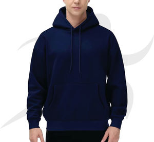 Chất Lượng Tốt Nhất Người Đàn Ông Thời Trang Boxy Phù Hợp Với Áo Thiết Kế Quá Khổ Baggy Hoodies Không Có Chuỗi Thời Trang dạo phố Hoodies Cơ bản Cotton Pha Trộn - Product Image 1