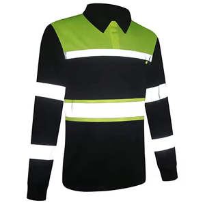 Camiseta de Seguridad de Alta Visibilidad Naranja, Ropa de Trabajo Reflectante de Manga Corta, Secado Rápido y Transpirable - Product Image 5