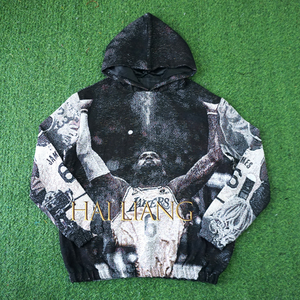 Nuevo diseño Pullover Sudadera con capucha Color liso personalizado Top de gran tamaño de alta calidad para hombres Mujeres Otoño Invierno - Product Image 4