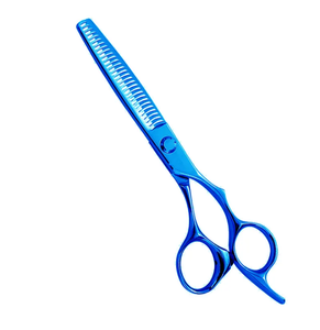 Tijeras de adelgazamiento de peluquería de 6 pulgadas con revestimiento de Color Plasma Tijeras de peluquero de acero inoxidable - Product Image 5