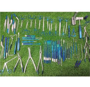 Ensemble complet d'instruments chirurgicaux manuels en acier inoxydable pour rhinoplastie, avec 62 pièces, par TARIQMFG.CO - Product Image 2