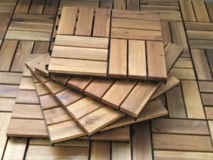 DIY Interlocking <b>Decking</b> Tile 30 X 30 cm patio indoor Balcony Terrace Garden Easy Install waterproof anti slip certified - Product Image 5