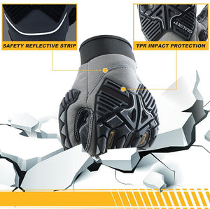 Gants de sécurité résistants aux coupures et aux chocs de service OEM d'approvisionnement en gros, gants de protection d'impact de la meilleure qualité PAR AMAZING INDUSTRIES - Product Image 2