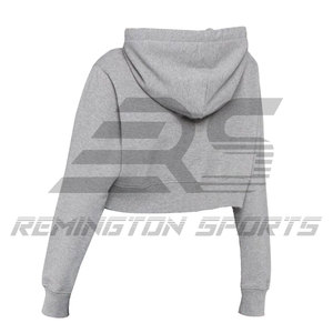 Women Hoodies Latest Fashion Top Quality Women's Hoodies 100% Polyester Crop Top Hoodie for Women - Product Image 6