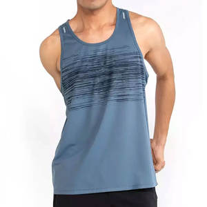 Vente en gros Personnalisation Débardeurs en coton uni respirant de haute qualité pour hommes - Product Image 1
