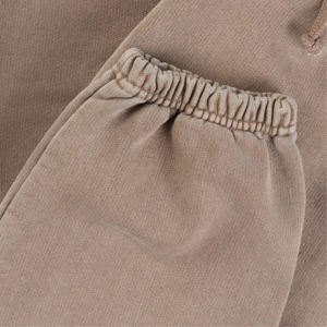 Pantalon de survêtement décontracté pour homme, léger, 100 % coton molletonné, avec cordon de serrage réglable, personnalisable, idéal pour l'hiver - Product Image 4