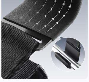 Hot Sale Neoprene <b>WeightLifting</b> Hook Wrist Straps Hand-<b>Bar</b> Heavy Duty Non-Slip Unisex Pull-ups Power Lifting Bodybuilding - Product Image 3