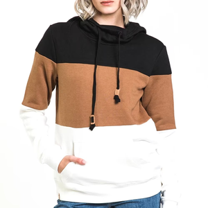 New Design Wholesale Women Hoodie in Plain Design <b>Top</b> Quality Material Customized Logo Women Pullover Hoodies - Product Image 1