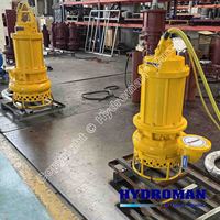 Pompa Lumpur Listrik Submersible Hydroman untuk Menghilangkan Lumpur dari Sungai