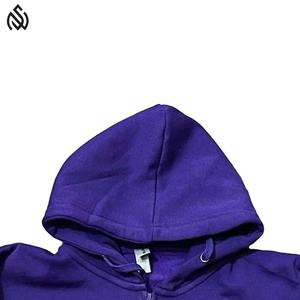 Sudaderas con capucha para hombre de alta calidad con logotipo personalizado de tela de algodón 100%, ropa de invierno para hombre, sudadera con cremallera y diamantes de imitación - Product Image 2