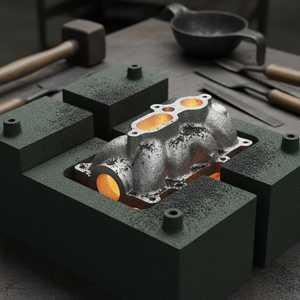 Servicios de fundición en arena de aluminio y latón de tamaño personalizado al por mayor componentes industriales de precisión duraderos - Product Image 2