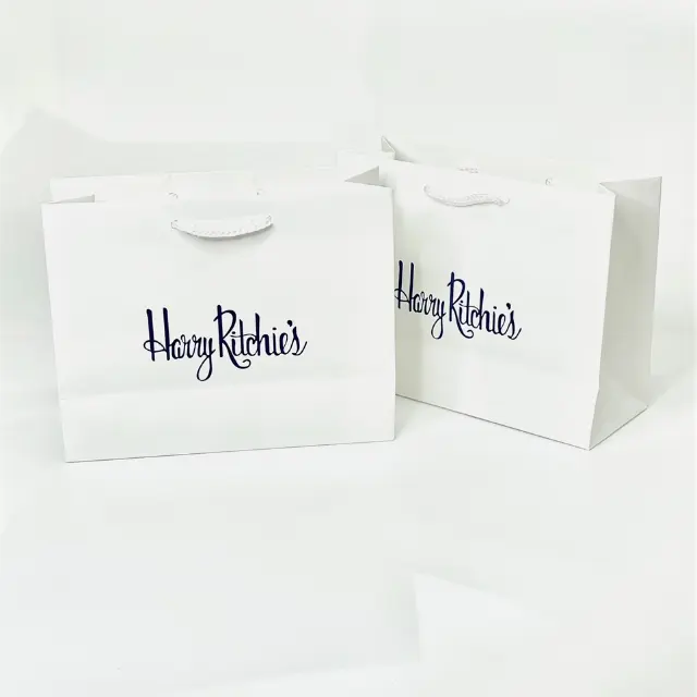 Luxury Shopping Gift Paper Bag Competitive Price High Quality Made in Vietnam White Paper Bags With Your Own Logo