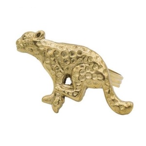 Anneaux de serviette en laiton en forme de cheval uniques avec impression de logo personnalisé fantaisie élégant fait à la main classique vintage élégant personnalisé moderne - Product Image 3