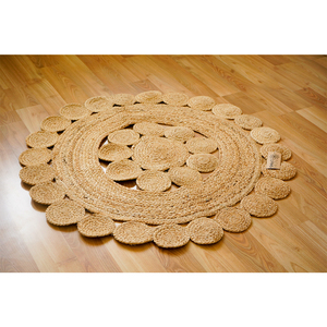 Popular personalizado último diseño alfombras modernas alfombra de yute de moda para sala de estar y dormitorio a precio de mercado - Product Image 1