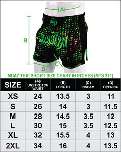 Short de kickboxing Muay Thai en polyester 100% de haute qualité, fente latérale confortable de 4 pouces pour adultes pour MMA et boxe - Product Image 6