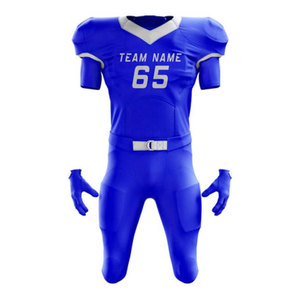 Uniforme de Fútbol Americano de Alta Calidad, Ligero, 100% Poliéster, Personalizable con Logotipo, Impresión en Diferentes Colores, Conjuntos con el Mejor Diseño - Product Image 1