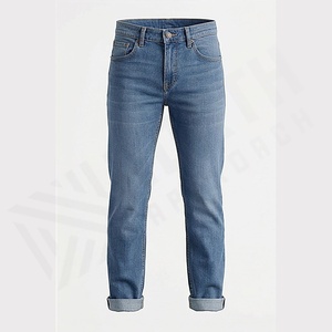Pantalones Vaqueros Casuales para Hombre, Corte Clásico, Color Personalizado, Estilo Holgado, Largos, de Algodón, con Personalización al por Mayor - Product Image 1