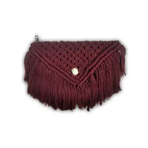 Fabulous and Colorful Design Macrame Hand Purses Specially Design For Ladies Best Looks Designer and Shoulders Hand Bags