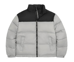 Abrigo estilista para hombre, Parka sin capucha, chaqueta acolchada de invierno, moda para hombre y mujer, abrigo, chaqueta hinchada, ropa de abrigo informal para mujer - Product Image 6