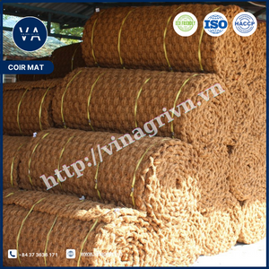 El mejor precio, venta al por mayor, tamaño personalizado, alfombrilla de fibra de coco ecológica, red de fibra de coco, técnica tejida Reversible de Vietnam, origen ligero de Coco - Product Image 2