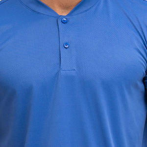 Vente en gros 100% coton T-shirts à boutons pour hommes haute qualité impression Logo graphique manches courtes votre propre marque pour l'été - Product Image 6