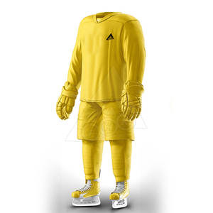 2022 conjuntos de uniformes de hockey sobre hielo personalizados Unisex de la mejor calidad 100% poliéster de secado rápido transpirable cómodo de alta calidad - Product Image 4