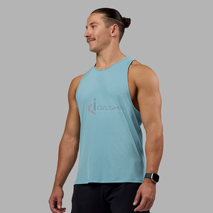 Camisetas sin mangas de alta elasticidad de secado rápido camisetas de entrenamiento sin mangas gimnasio correr Fitness Tops fabricante - Product Image 2