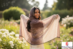 Elegant Custom Made Embroidered Head <b>Scarves</b> Ideal for Branding and Promotion - Product Image 2