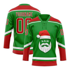 Jersey de hockey sobre hielo reversible cosido New York Ranger personalizado para hombres desgaste de hockey sobre hielo directo de fábrica - Product Image 4