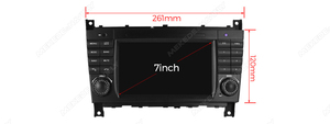 MEKEDE <span class=keywords><strong>Autoradio</strong></span> Car-play Auto WiFi GPS FM BT pour <span class=keywords><strong>Mercedes</strong></span> Benz Classe C W203 C200 C230 C240 C320 C350 Prise en charge de la caméra arrière DVR - Product Image 6