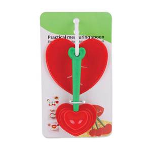 Nouvelle cuillère à café <span class=keywords><strong>en</strong></span> forme de coeur propre Logo personnaliser 2.5ml café tasse <span class=keywords><strong>en</strong></span> plastique ensemble cuillère à mesurer - Product Image 5