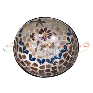 Bol décoratif artisanal de haute qualité en coquille de noix de coco naturelle, écologique et minimaliste, exporté du Vietnam, vente en gros mondiale - Product Image 5